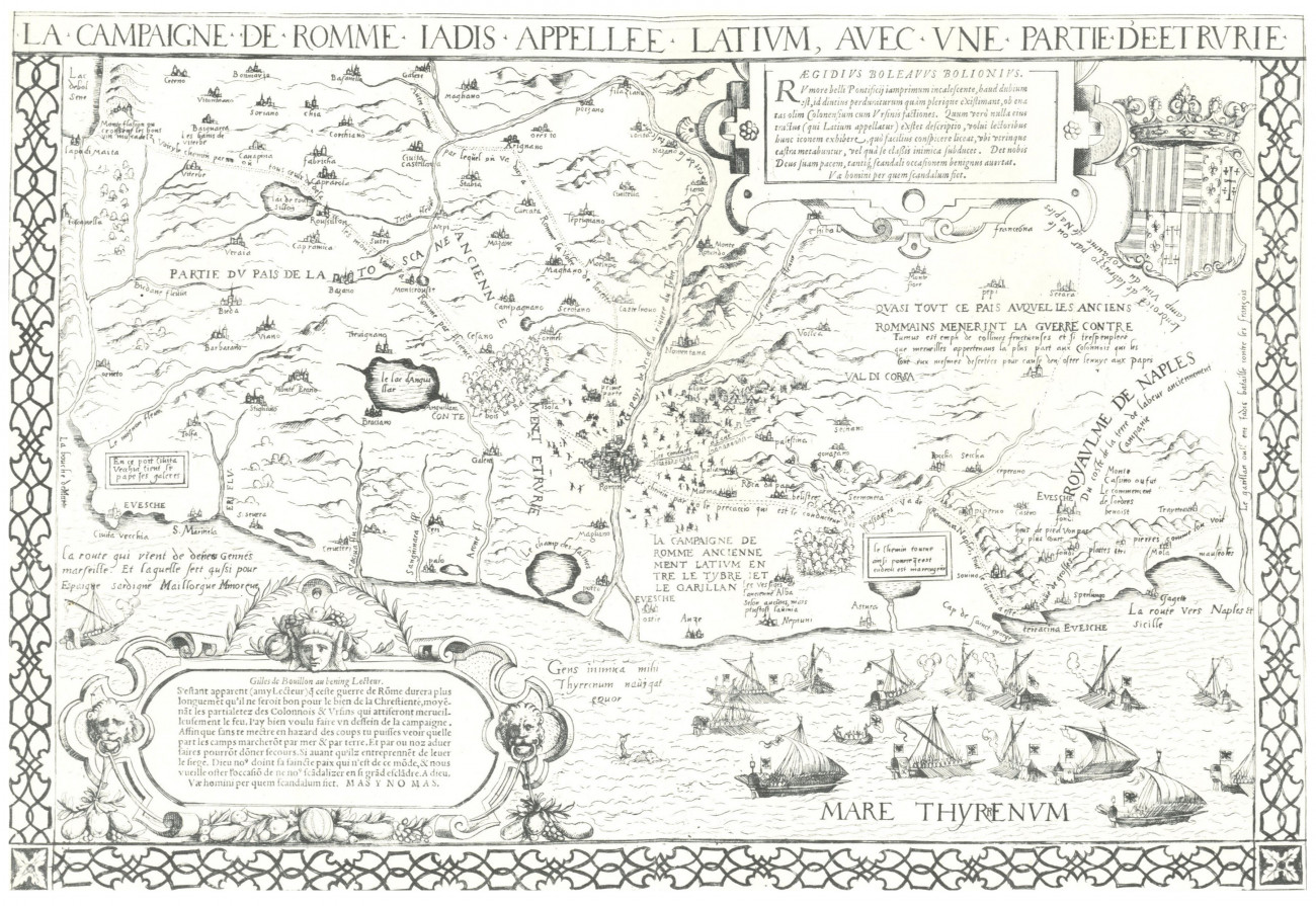 La Campaigne de Romme. Latium avec une partie de Etrurie