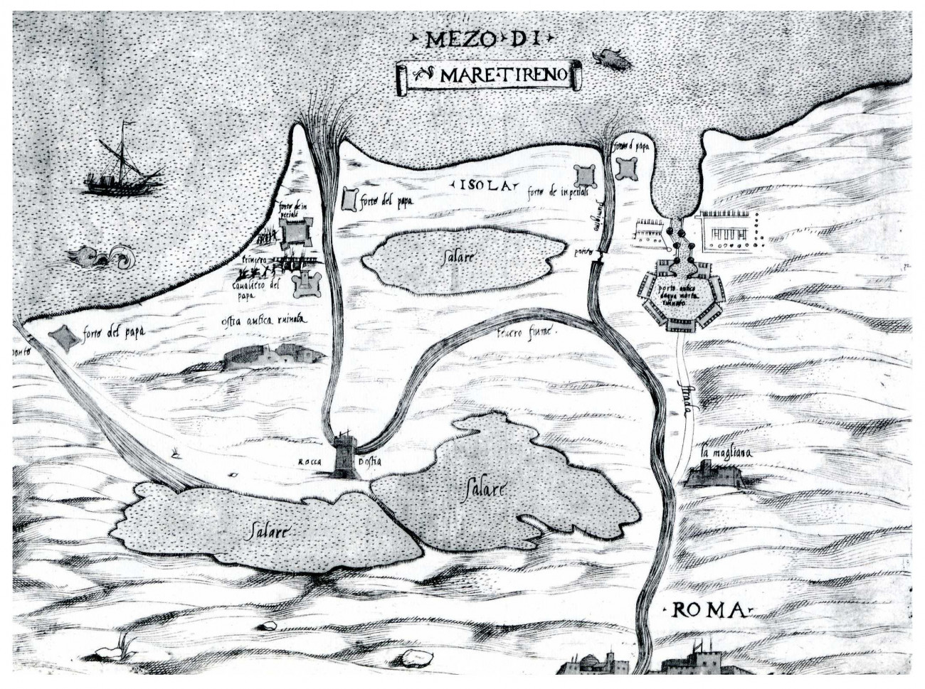 I forti papali ed imperiali di Ostia