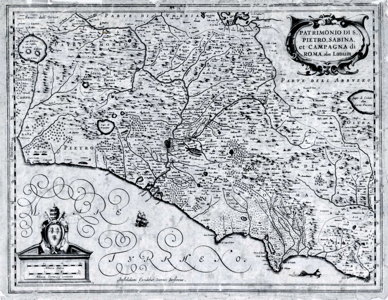 Patrimonio di S. Pietro, Sabina, et Campagna romana: <em>Atlas Novus</em>