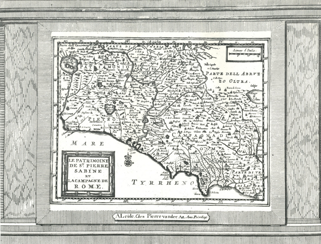 Le Patrimoine de St. Pierre, Sabine et la Campagne de Rome