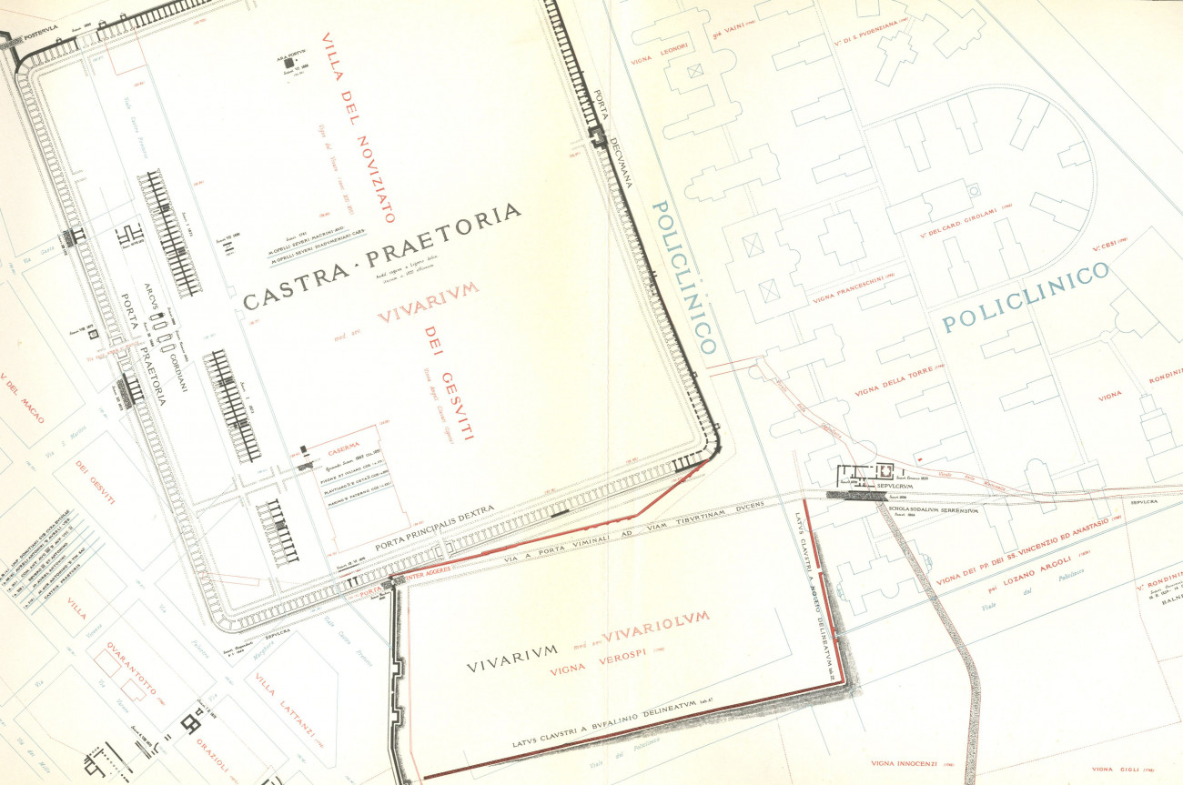 Tavola 11. Castro Pretorio