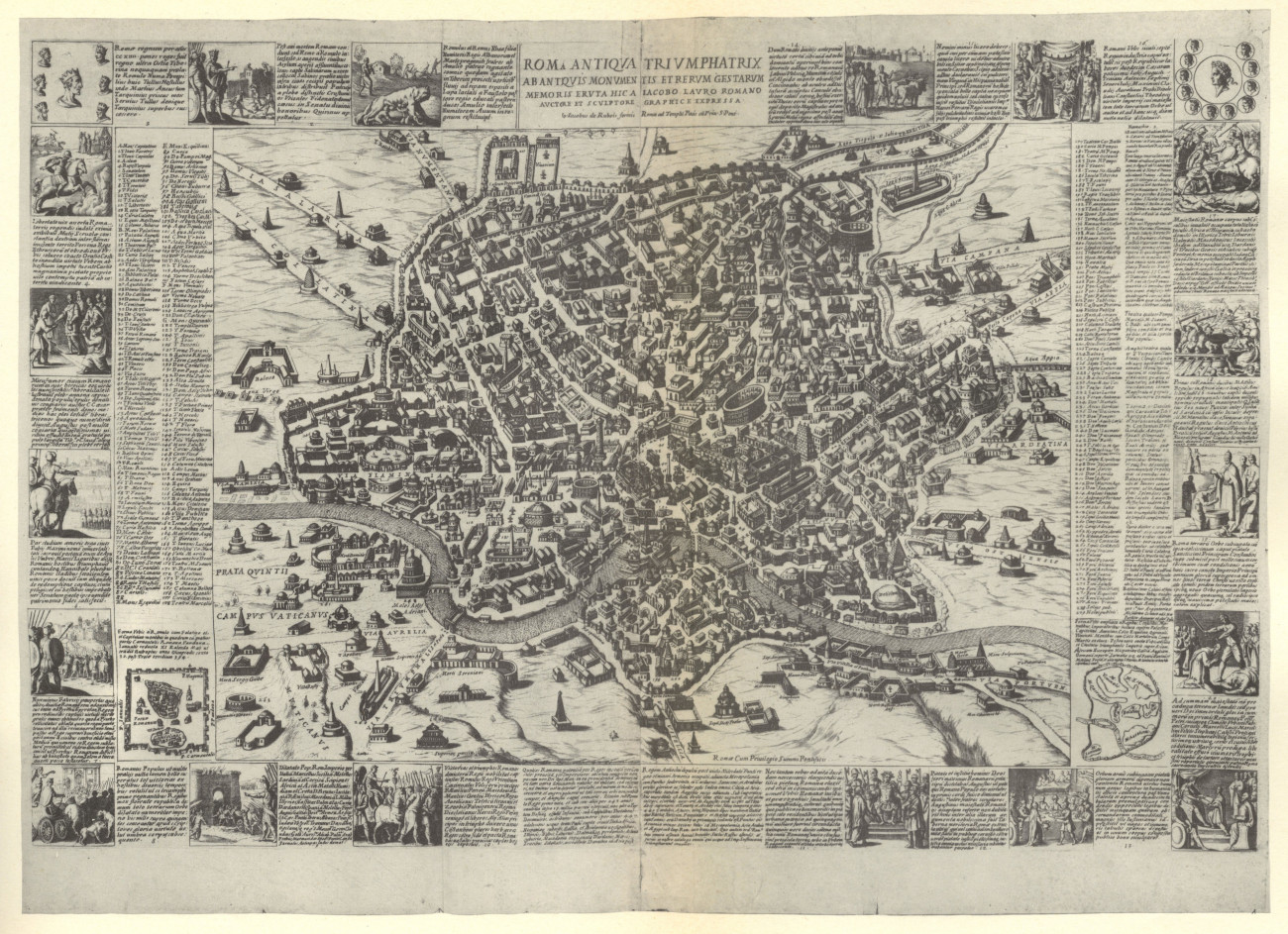 Pianta di Roma Antica