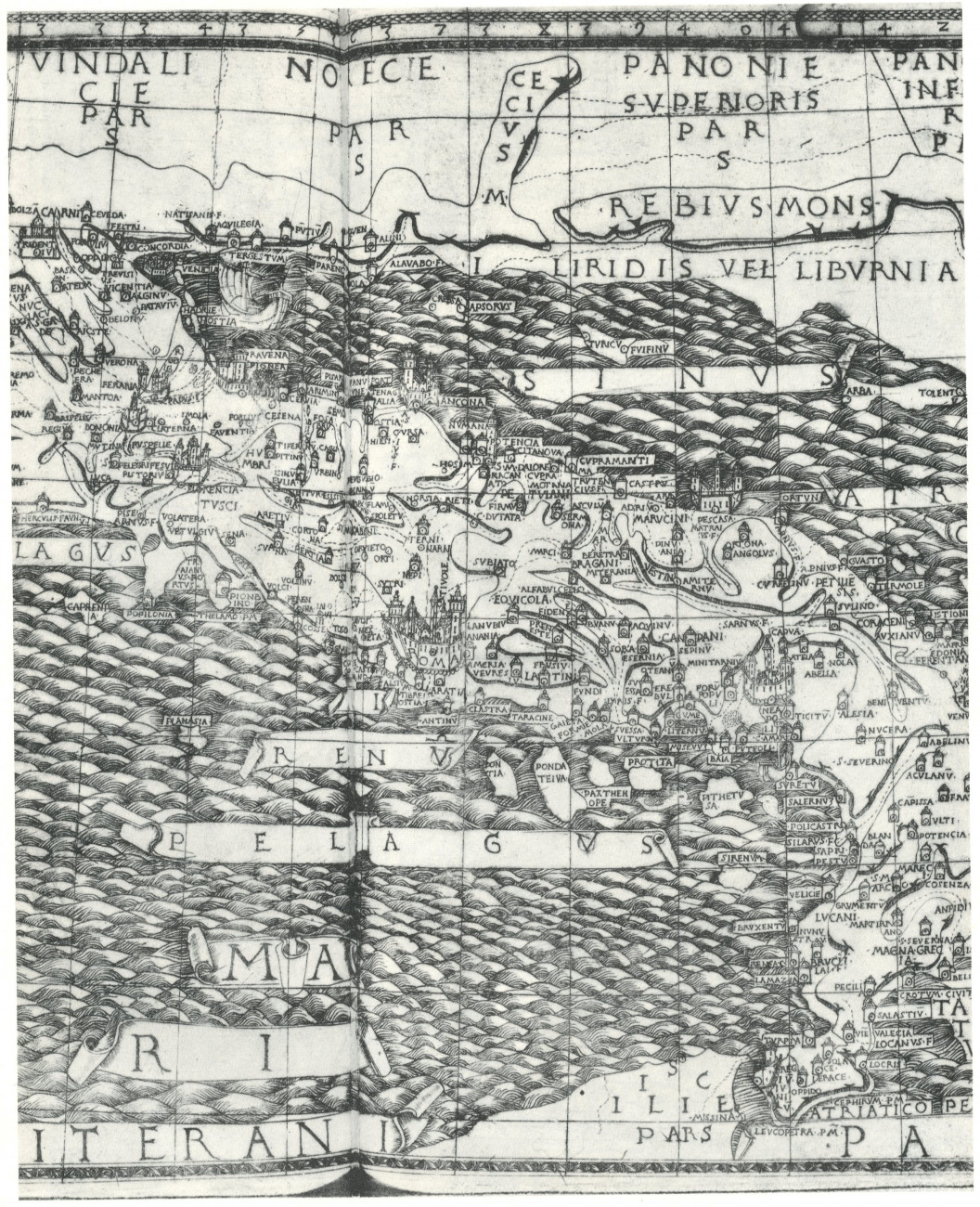 Carta d'Italia. Il Lazio