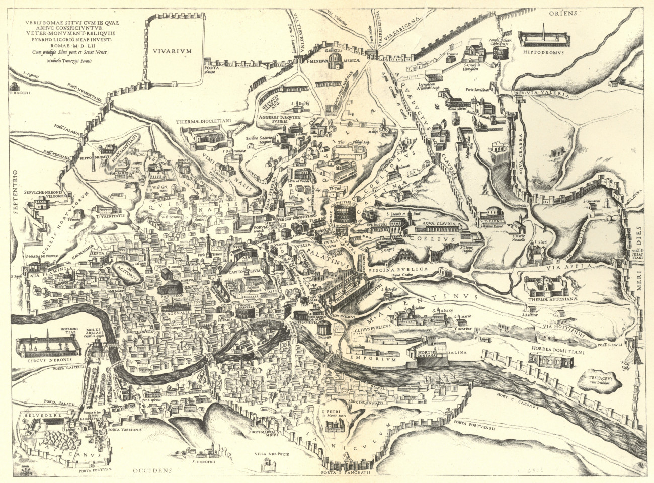 Roma nel 1552
