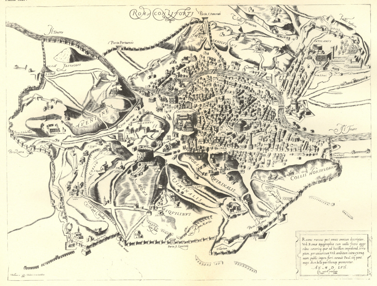 Roma nel 1557