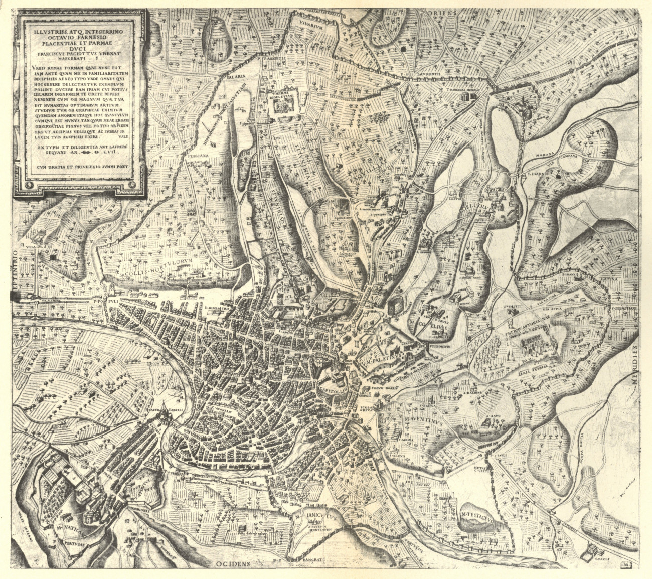 Roma nel 1557