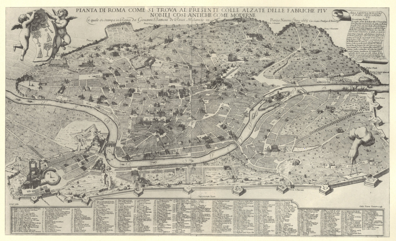 Roma nel 1665