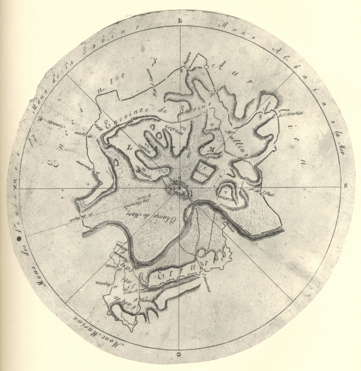 Roma inizi del secolo XIX