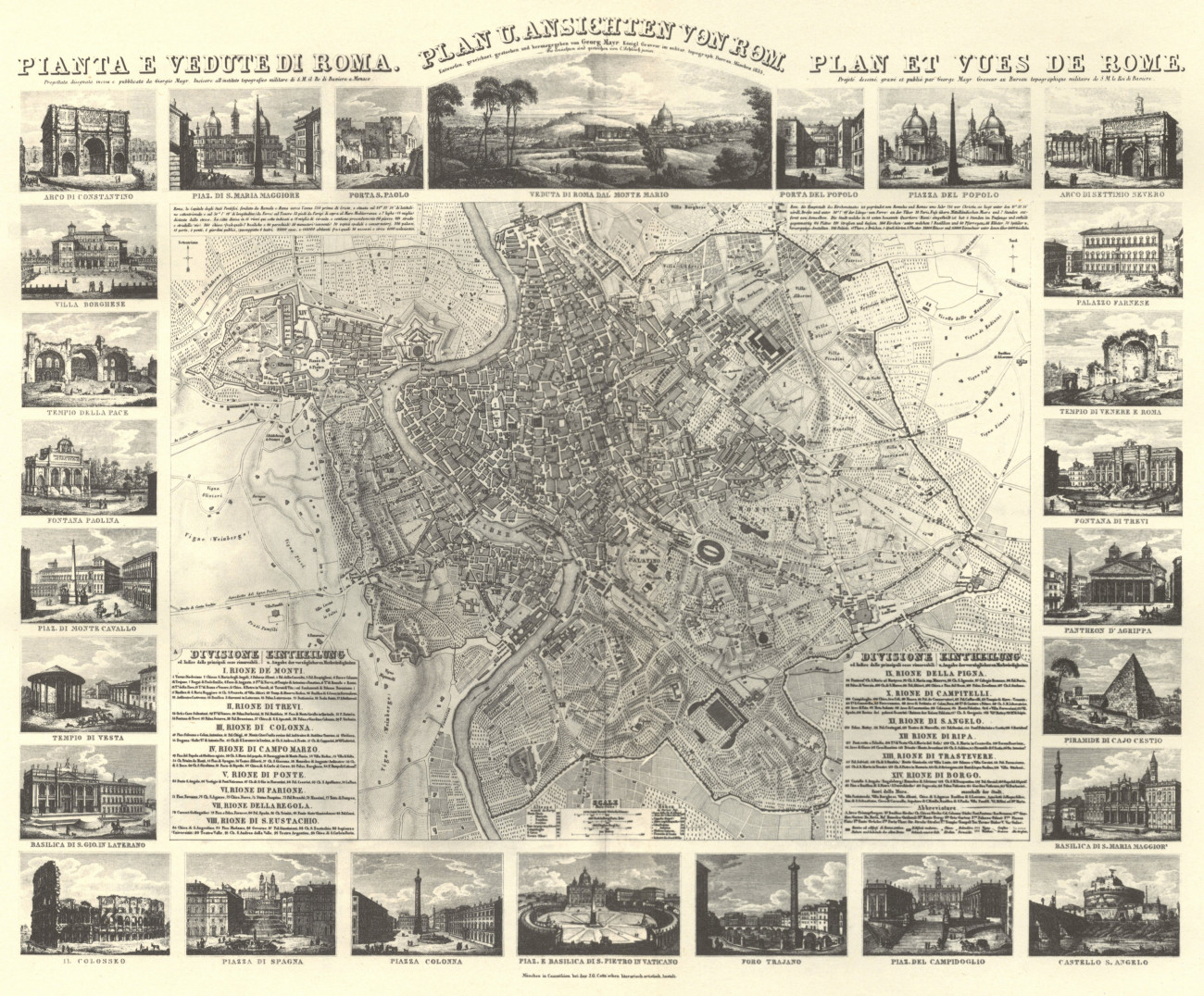 Roma nel 1835