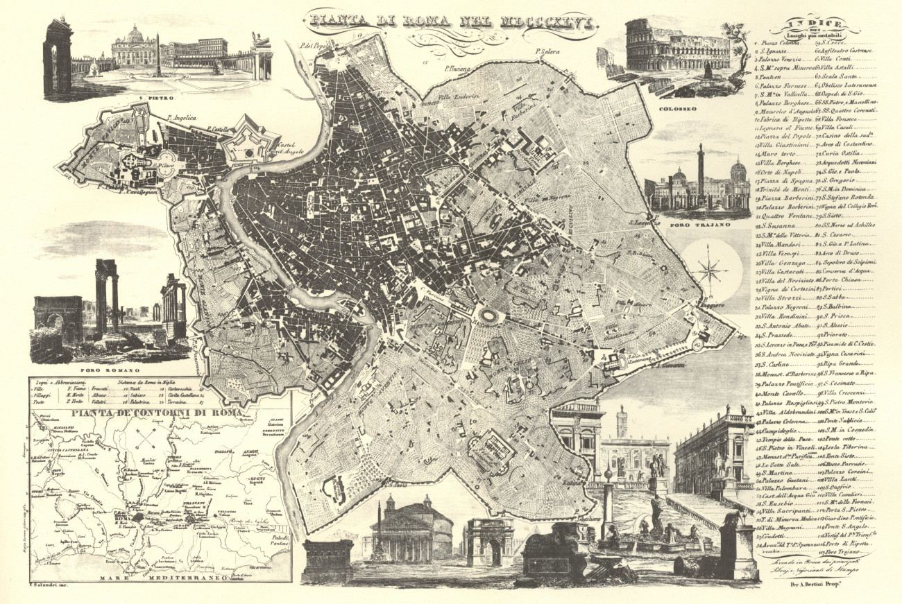 Roma nel 1846