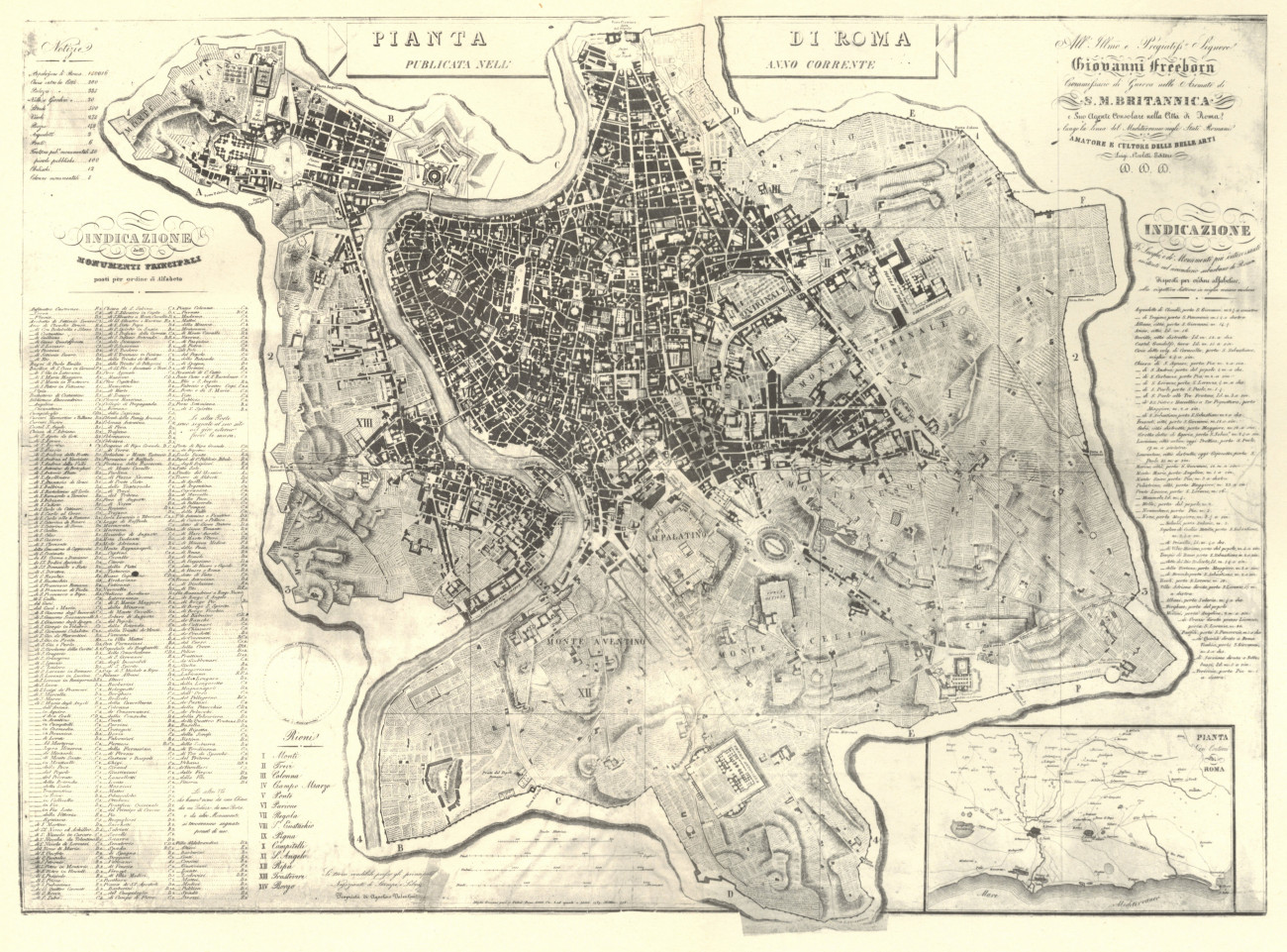 Roma nel 1847
