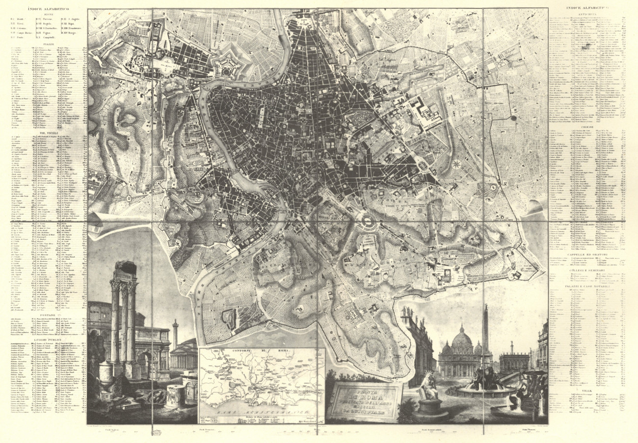 Roma nel 1852