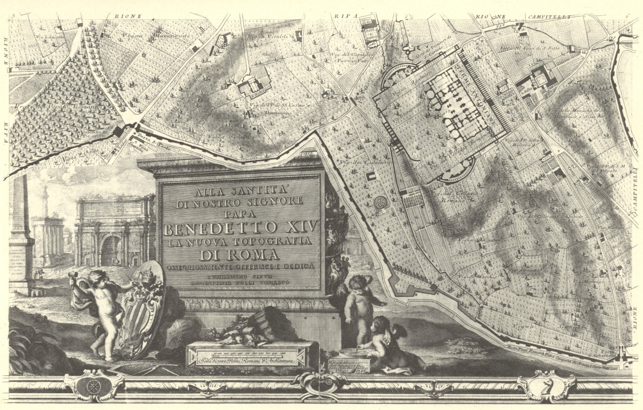 Roma nel 1748